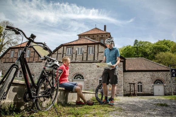 Die Luisenhütte lädt zum Verweilen ein, Foto:Sauerland-Radwelt Dennis Stratmann