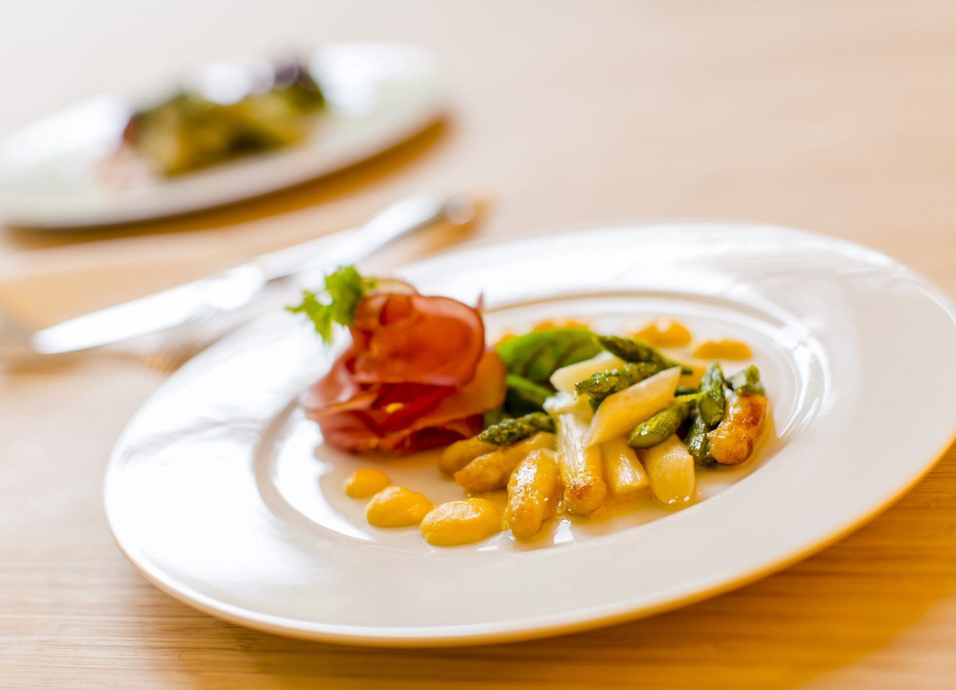 Gebratener Spargel