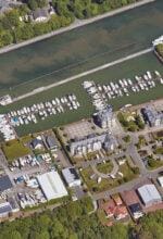 Marina Rünthe in Bergkamen am Datteln-Hamm-Kanal. Foto - Kreis Unna/Geoinformation und Kataster