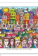 Die Art Galerie in Siegen zeigt vom 5. September bis 6. November 2021 die Ausstellung "James Rizzi – Geschichtenerzähler aus New York".