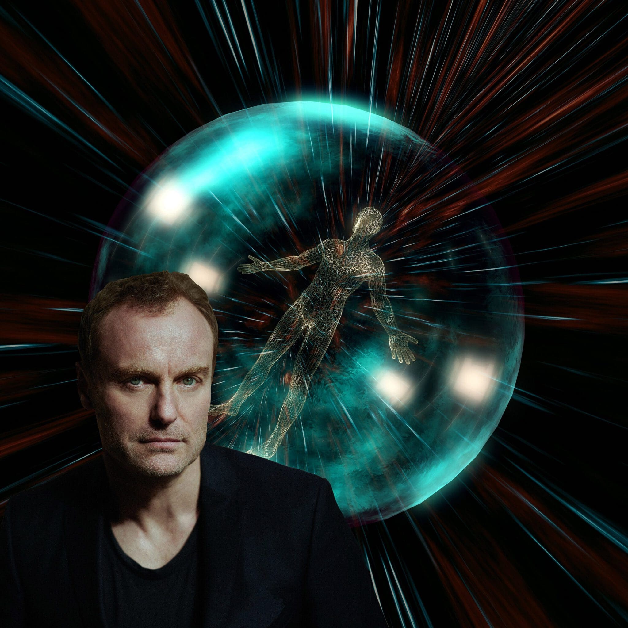 Schauspieler Mark Waschke ist an Pfingsten in "Die Zeitmaschine" im Bochumer Planetarium zu sehen - Foto (Ausschnitt) Pascal Bünning