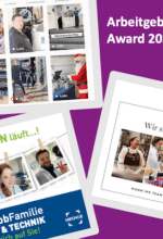 Drei Unternehmen stehen auf der Shortlist des Arbeitgebermarketing Awards und erfahren am 29. September 2022, wer gewinnt - Grafik Südwestfalen Agentur GmbH