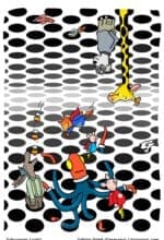 Der Comic "Schwarzes Loch" von Sabine Voigt ist einer von 50, der sich der Mathematik auf lustig clevere Art und Weise nähert. Foto: Voigt/toompool.com