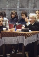 Szene aus dem Proben-Filmmaterial der Peter Zadek Hamlet-Inszenierung 1977 in Hamme - Foto Archivmaterial Stadt Bochum, Presse- und Informationsamt