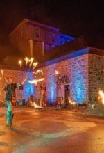 Im Rahmen der Veranstaltungsreihe "FERROMONE - Industrie und Kultur in Südwestfalen" gehört "Luise heizt ein" an der Luisenhütte in Balve Wocklum zu den Höhepunkten - Foto Stephan Sensen/Märkischer Kreis