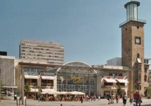 Der Rathausplatz in Hagen - Foto Wikipedia