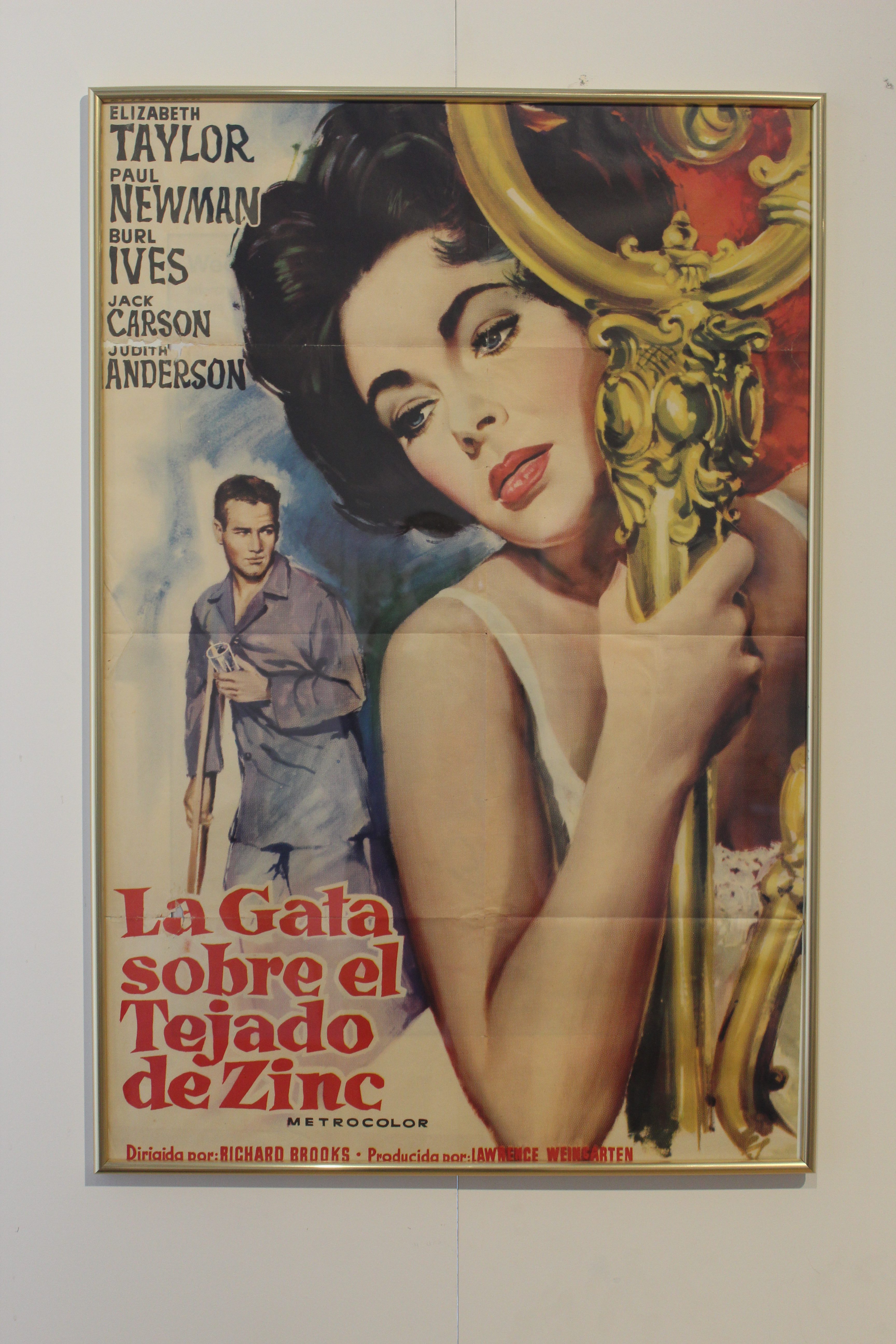 Liz-Taylor-Plakat - Die Sonderausstellung "Mythos Diva – Der Glanz weiblicher Filmstars" im Stadtmuseum Iserlohn zeigt bis zum 24. Februar 2023 Original-Kleidung, Kostüme, Schmuck und manches mehr der Filmstars Audrey Hepburn, Doris Day, Romy Schneider und Elisabeth Taylor - Foto Stadtmuseum Iserlohn