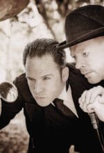 Sherlock Holmes als Hörspiel gibt es am Sonntag, 23. April 2023, ab 19 Uhr als Live-Hörspiel im Alten Casino des Sauerlandparks Hemer - Foto Hanno Endres