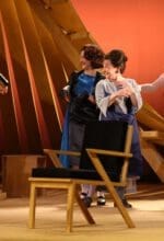 Szene aus der Theater Hagen Eigenproduktion „Drei Schwestern“ von Anton Tschechow. Das Besondere an dieser Neuinszenierung: Sie verbindet zwei Genres - Tschechows Drama mit Dmitri Schostakowitschs Streichquartett c-Moll op. 110 - Foto Jörg Landsberg