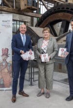 Pressekonferenz "Stahl-Zeit-Reisen", Kooperationsprojekt LWL, RVR, WasserEisenLand – Industriekultur in Südwestfalen und der Route Industriekultur, Dr. Georg Lunemann/LWL-Landesdirektor, Karola Geiß-Netthöfel/RVR Verbandsleitung, Stephan Sensen, Vorsitzender WasserEisenLand