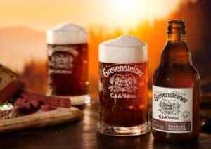 Grevensteiner Bockbier - Die dunkle Bierspezialität gehört mit ihrem Alkoholgehalt von 6,8 % vol. zur Kategorie der Starkbiere - Foto Brauerei C. & A. Veltins