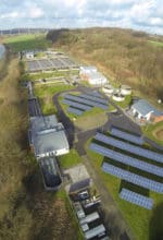 Hauptsächlich auf den Grundstücken von Kläranlagen hat der Ruhrverband seine bislang 13 PV-Anlagen mit einer Gesamtleistung von 1,2 MWp errichtet - Foto Ruhrverband