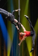 "Surprise" im GOP-Varieté Theater Münster mit Tatiana Bitkine und Alexey Bitkine am Chinese Pole - Foto GOP-Varieté-Theater