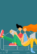Junge Menschen und die Nutzung von Geräten ist Thema einer Umfrage des Ruhruni Bochum - Symbolbild - Illustration von Moondance auf Pixabay
