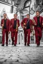 Bozen Brass spielt am 25. Juli 2024 zum Auftakt der dreitägigen Brass-Konzertreihe auf der Freilichtbühne Herdringen. Es ist eine Veranstaltung im Vorfeld des Brass Großereignisses "Sauerland Herbst" vom 3. Oktober bis 5. November - Foto Bozen Brass