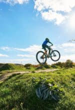Blick aufs Mointainbiken auf einem MTB Parcours in Hamm - Foto RTG