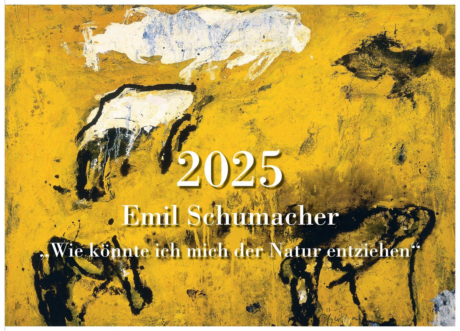 Emil Schumacher Kalender 2025