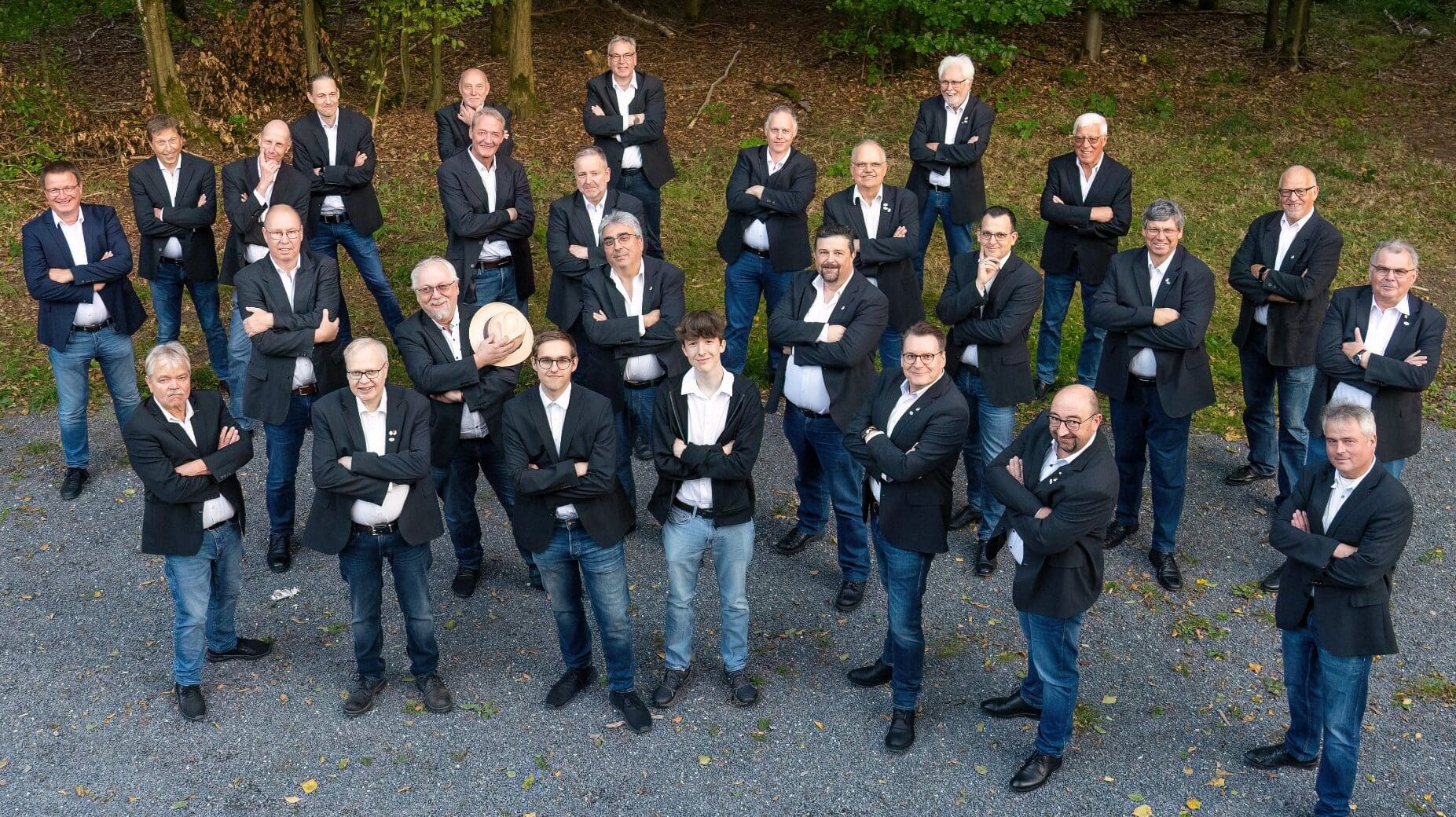 Die Sänger des Meisterchors aus dem Sauerland engagieren sich mit viel Leidenschaft, um diesen Abend unvergesslich zu machen - Foto MGV Liedertafel Freienohl