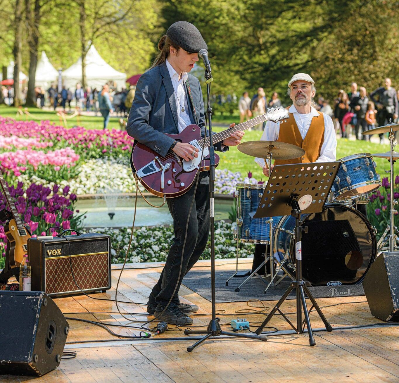 Live-Musik und regionale Künstler gehören bei der Landpartie 2025 zum Kulturangebot - Foto Kai Bartling