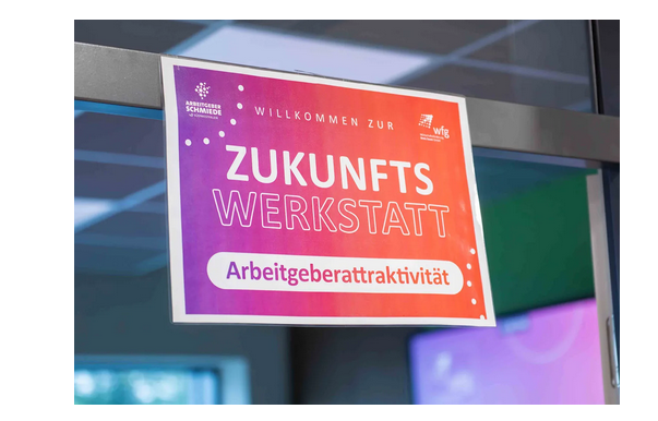 Zur Zukunftswerkstatt lädt die Wirtschaftsförderung im Kreis Soest - Unternehmen ein. Hier ein Screenshot-Ausschnitt der Onlineseite zum Angebot. Eine Workshop-Reihe startet am 22. Mai 2025 - Foto Screenshot-Ausschnitt wfg-Onlineseite