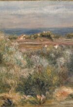 In Hagen zu sehen: Auguste Renoir, Blick von Haut de Cagnes aufs Meer. Ein Werk aus dem Jahr 1910, Öl auf Leinwand - Foto Achim Kukulies