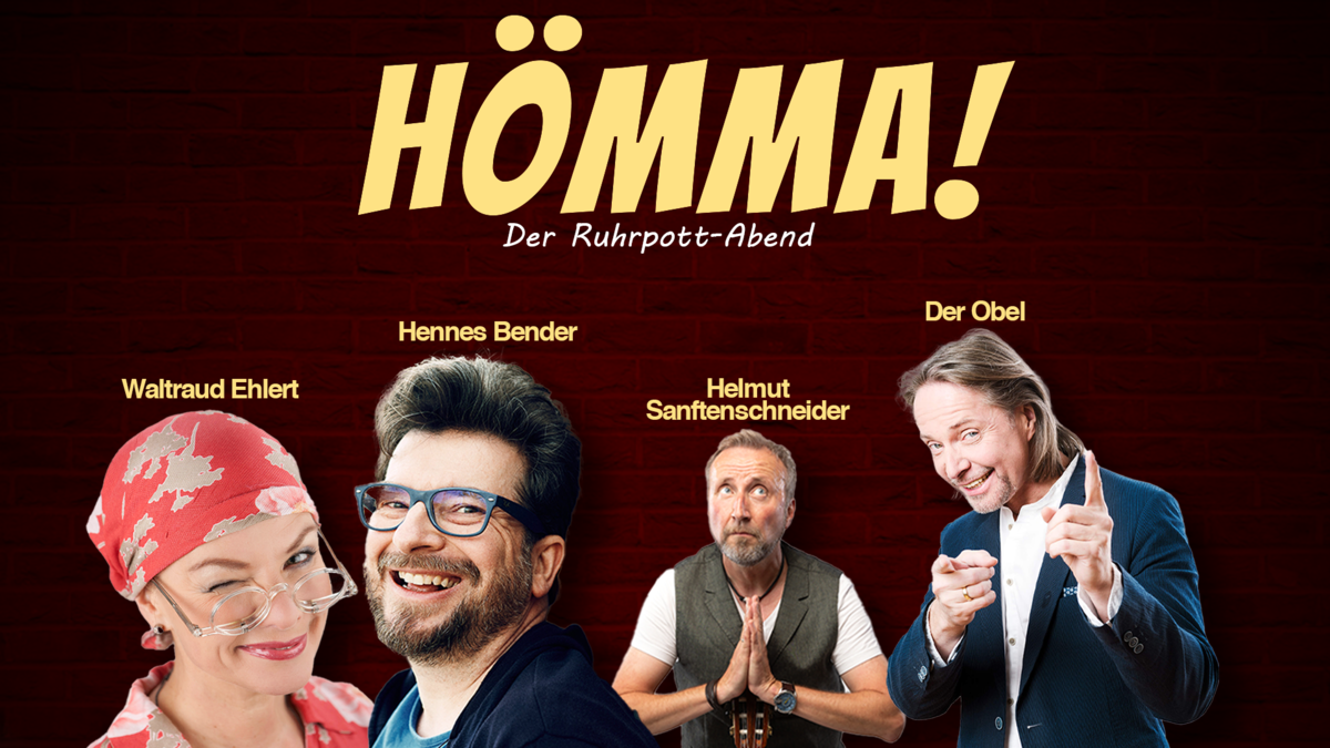 Der Ruhrpott-Abend beim Kleinkunst- und Kabarettestival RuhrHOCHdeutsch 2025 findet am 15. Juni statt. Special Guest ist Johann König - Foto Pressefoto Ruhrpott-Abend