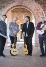 Das Los Angeles Guitar Quartet gehört in diesem Jahr zu den Gästen beim internationalen Gitarrenfestival in Iserlohn, auch Teil des Konzerthaus Hettweg - Foto Los Angeles Guitar Quartet