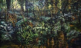 "Heimspiel" - Ausstellung im Hawerkamp Zeichen des Abends - Rainer Bauer