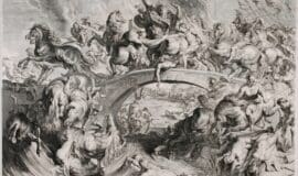Rubensgrafik: Mutige Frauen im Fokus Amazonenschlacht ist eine der Rubens-Radierungen, die in der Ausstellung MUT. Rubensgrafik III im Siegerlandmuseum zu sehen sind - Bild Siegerlandmuseum