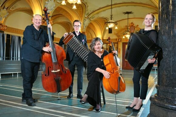 Das Quartetto Libertango ist am Samstag, 1. November 2025 ab 19 Uhr in Unna, in der Katholischen Kirche St. Martin in der Martinstraße 32 zu hören - Foto Quartetto Libertango
