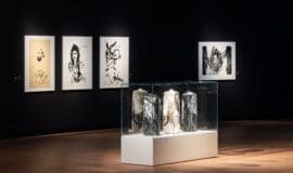 Ausstellungsansicht aus der Ausstellung „Schwarz & Weiß – Kontraste der Sammlung“. Sie ist bis zum 1. März 2026 im Gustav-Lübcke-Museum in Hamm zu sehen - Foto GLM / Roland Baege