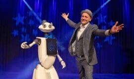 Roboter zaubert