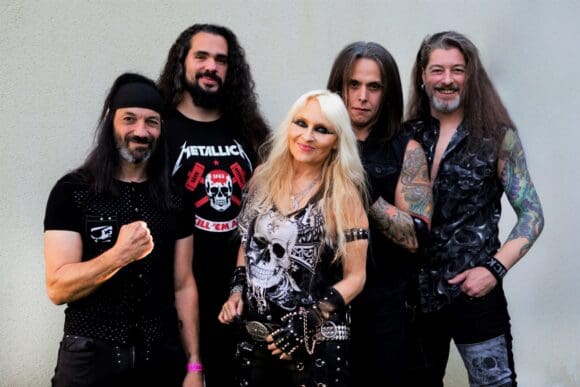 Doro Pesch gastiert mit ihrer Band beim Kultur Pur Festval am 23. Mai 2026 auf der Ginsbacher Heide in Hilchenbach-Lützel - Foto Veranstalte