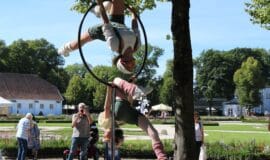 Maxipark verwandelt sich in ein Garten-Paradies Flying Street Art