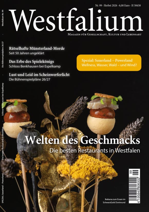 Aktuelle Print-Ausgabe Westfalium Nr. 99 Herbst 2026