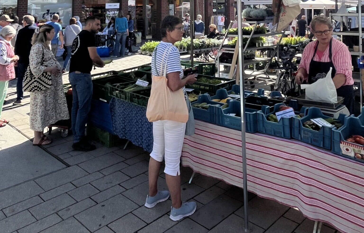 Bauernmarkt Lüdinghausen: Jetzt wird’s richtig Kürbis